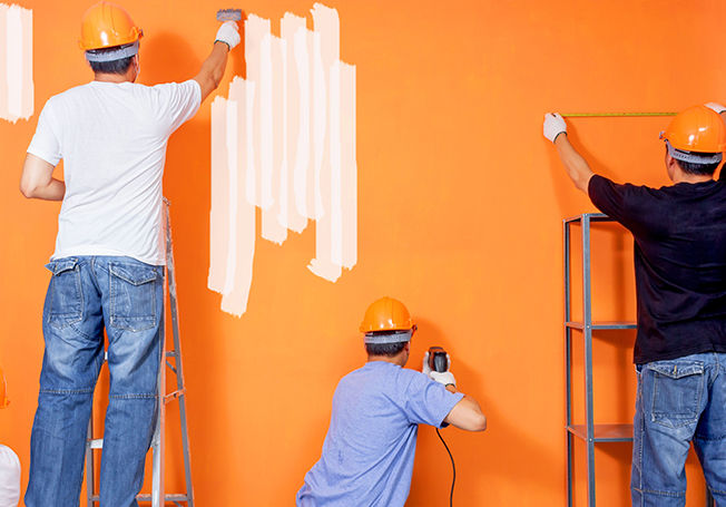 Professional Exterior House Painter am Brooklyn